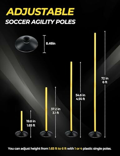 Heavy duty rubber base with strong stability, grass protection, waterproof and durable features.