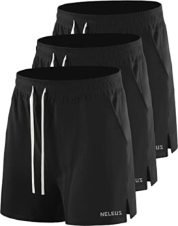NELEUS Men's 7 Inch Running Shorts
