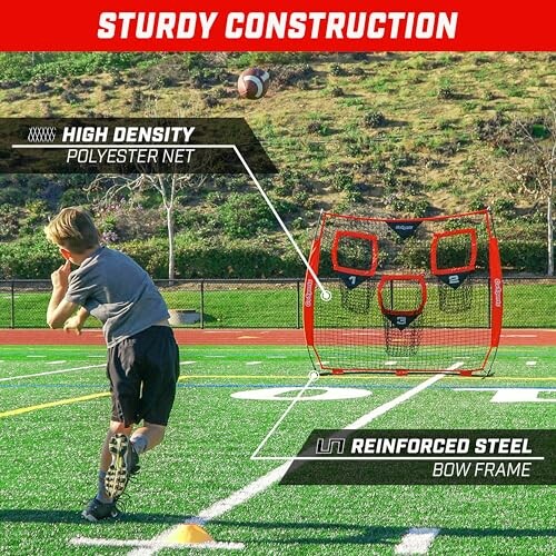 GoSports Football Throwing Net