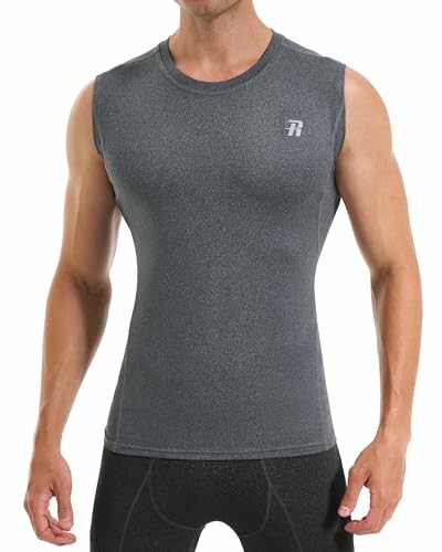 Runhit Sleeveless Compression Shirt