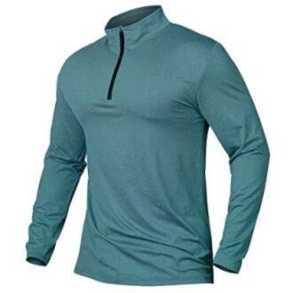 MANSDOUR Men's Quick-Dry Active Sports Shirt