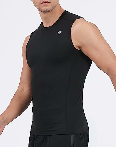 TELALEO 5 Pack Men's Athletic Compression Shirts