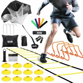 GHB Agility Ladder and Training Equipment Set